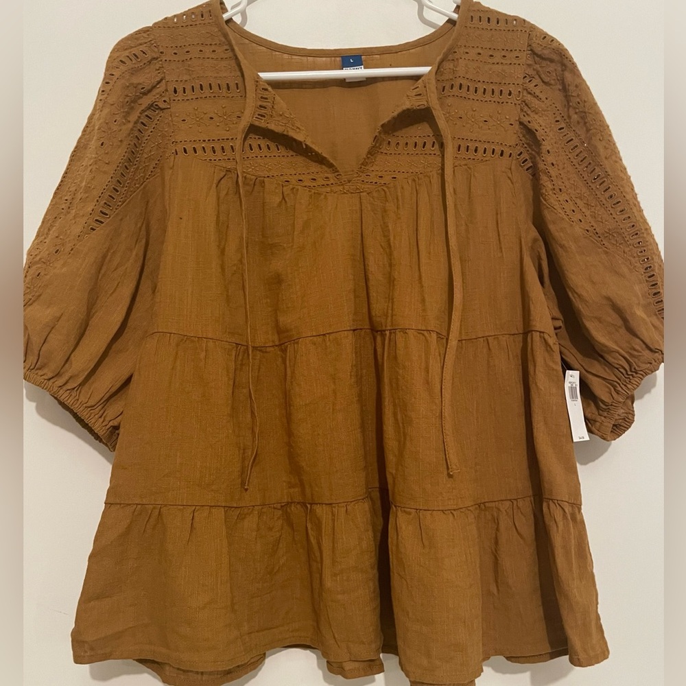 Old Navy - Mustard Top - Brand new w/tags